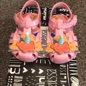 Mini Melissa Unicorn Sandal